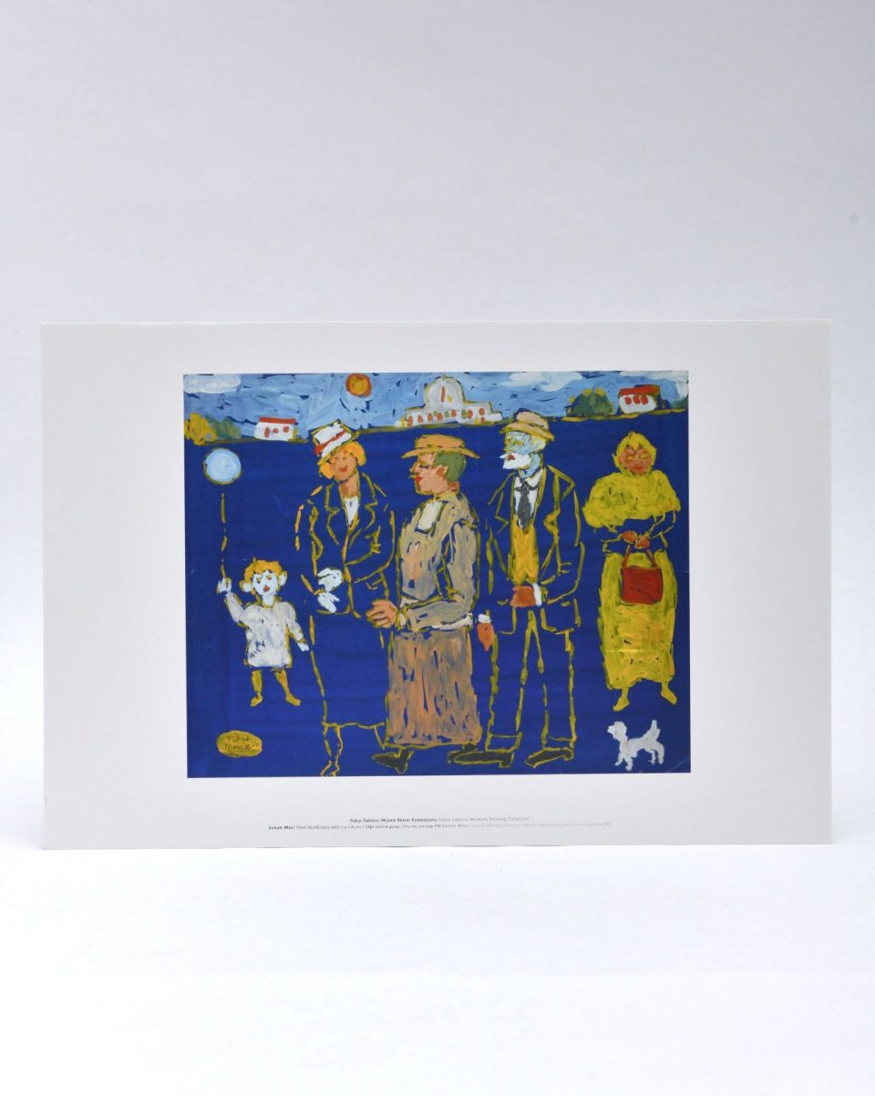 Art Print: Sokak (Mavi)