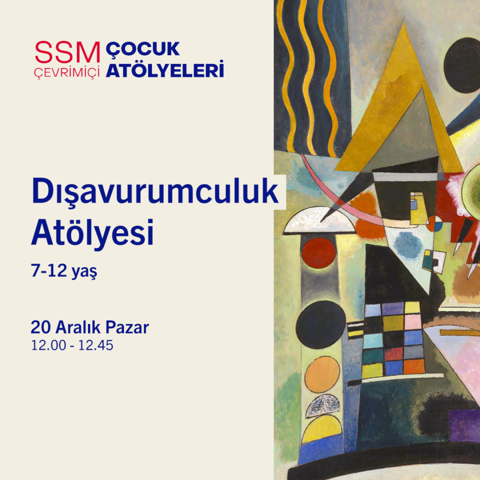 Çevrimiçi Çocuk Atölyeleri 2020 - Dışavurumculuk Atölyesi  (7-12 yaş)