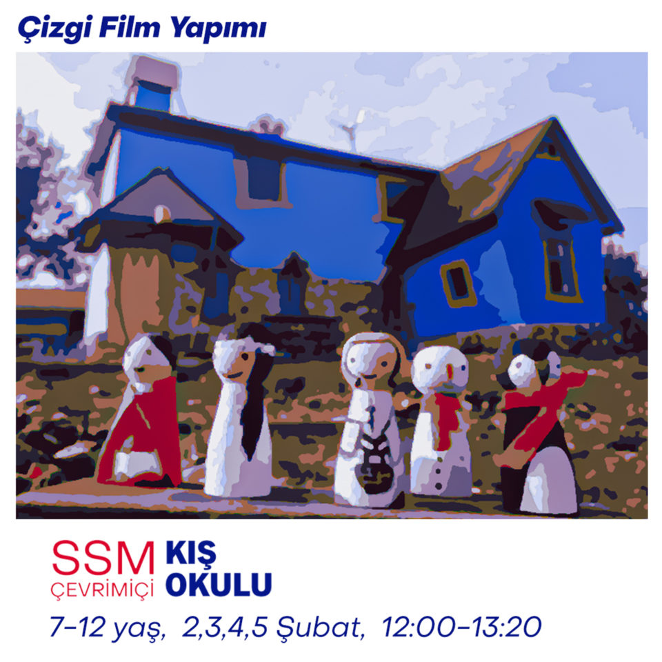 2021 Çevrimiçi Kış Okulu - Çizgi Film Yapımı (7-12 yaş)