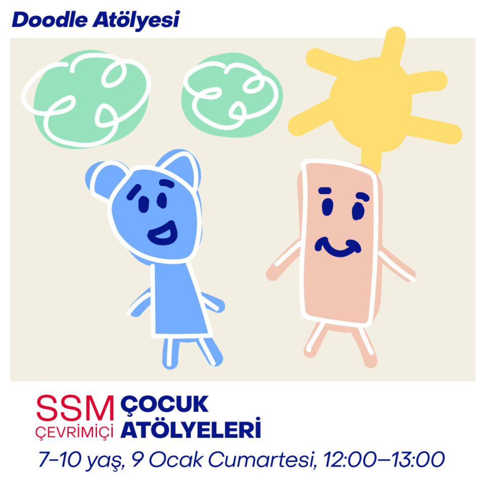 Çevrimiçi Çocuk Atölyeleri 2021 - Doodle Atölyesi  (7-10 yaş)