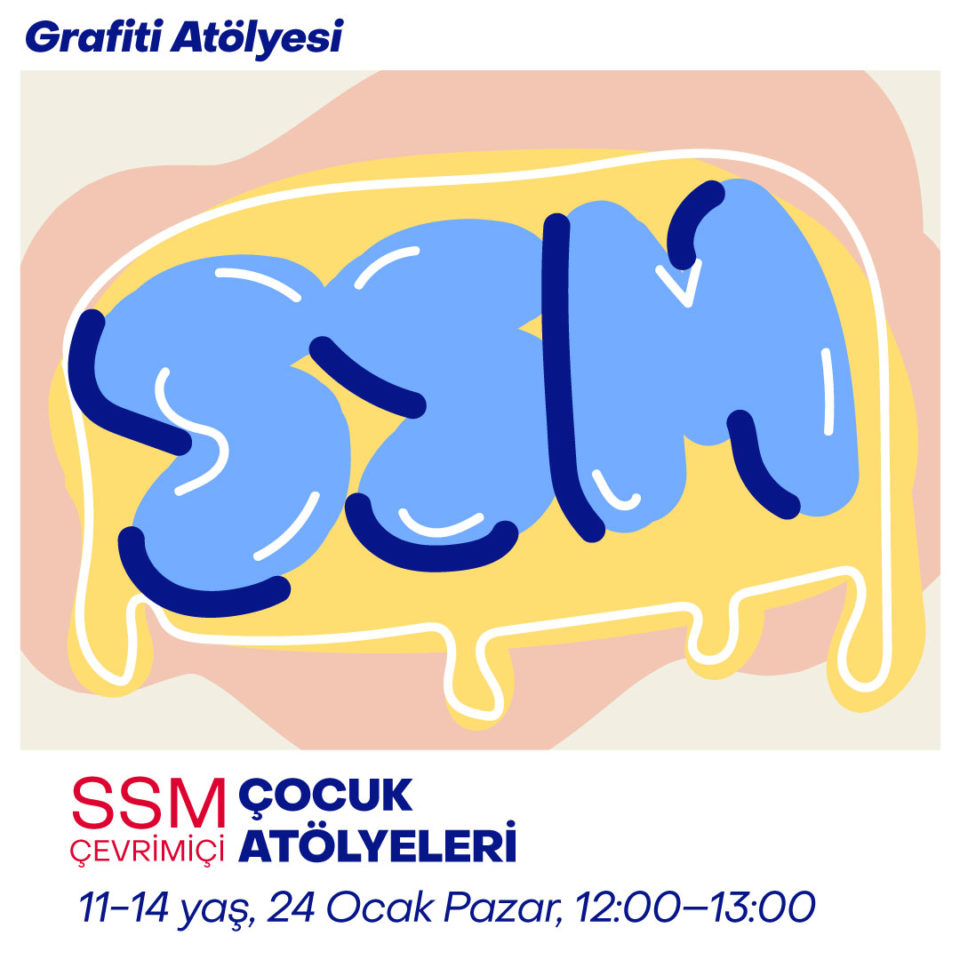 Çevrimiçi Çocuk Atölyeleri 2021 - Grafiti Atölyesi (11-14 yaş)