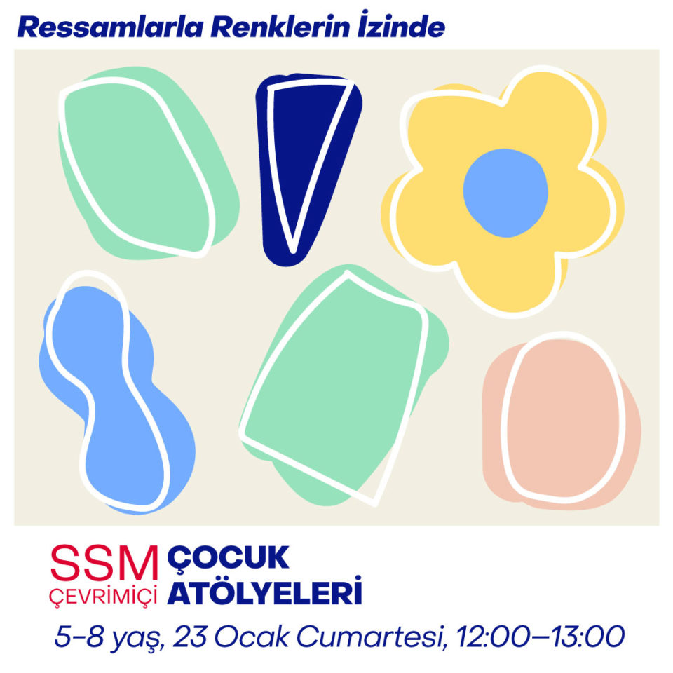 Çevrimiçi Çocuk Atölyeleri 2021 - Ressamlarla Renklerin İzinde  (5-8 yaş)