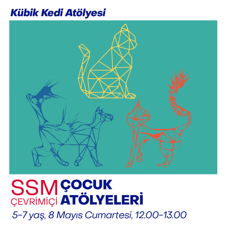 Çevrimiçi Çocuk Atölyeleri 2021 - Kübik Kedi Atölyesi (5-7 yaş)