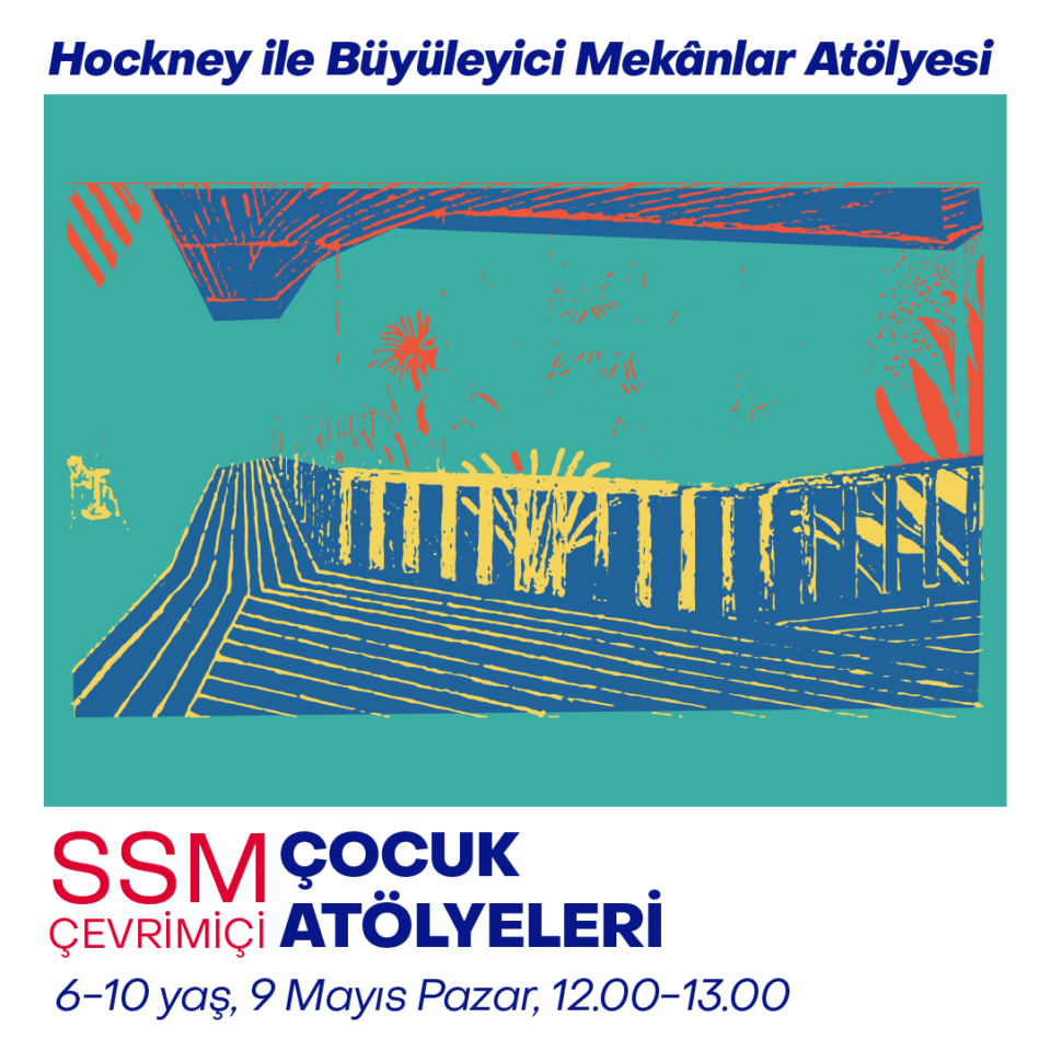 Çevrimiçi Çocuk Atölyeleri 2021 - Hockney ile Büyüleyici Mekânlar Atölyesi (6-10 yaş)