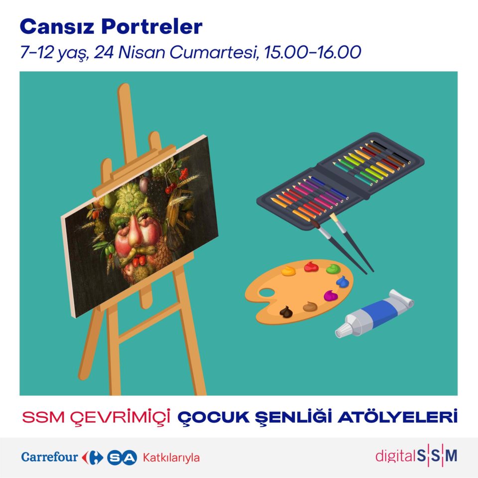 Çevrimiçi Çocuk Şenliği 2021 - Cansız Portreler (7-12 yaş)