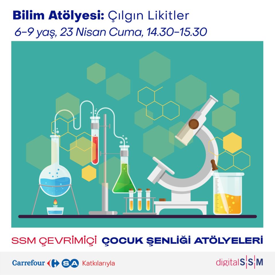 Çevrimiçi Çocuk Şenliği 2021 - Bilim Atölyesi: Çılgın Likitler (6-9 yaş)