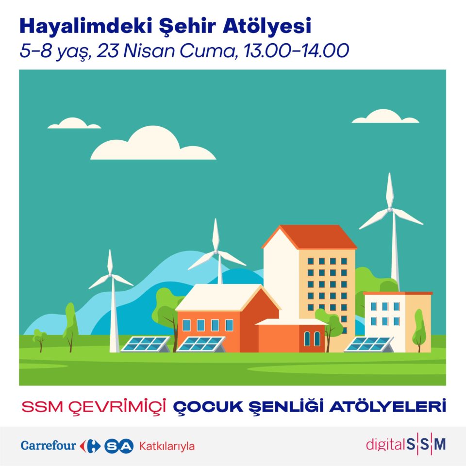 Çevrimiçi Çocuk Şenliği 2021 - Hayalimdeki Şehir Atölyesi (5-8 yaş)