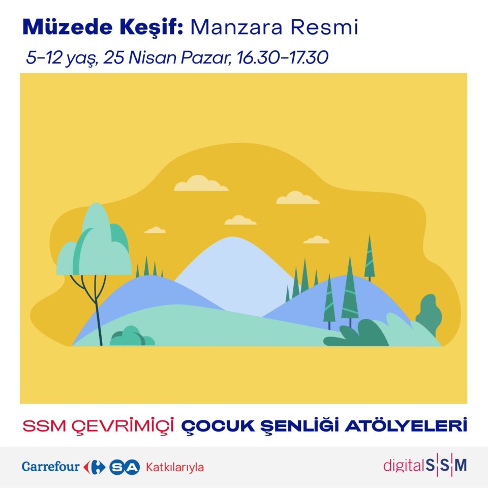 Çevrimiçi Çocuk Şenliği 2021 - Müzede Keşif: Manzara Resmi  (5-12 yaş)