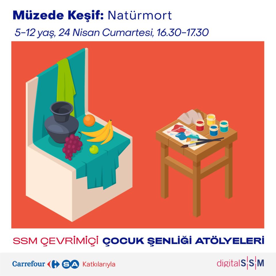 Çevrimiçi Çocuk Şenliği 2021 - Müzede Keşif: Natürmort  (5-12 yaş)