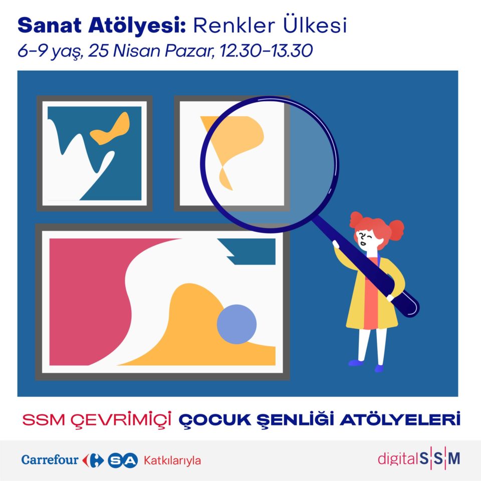 Çevrimiçi Çocuk Şenliği 2021 - Sanat Atölyesi: Renkler Ülkesi (6-9 yaş)