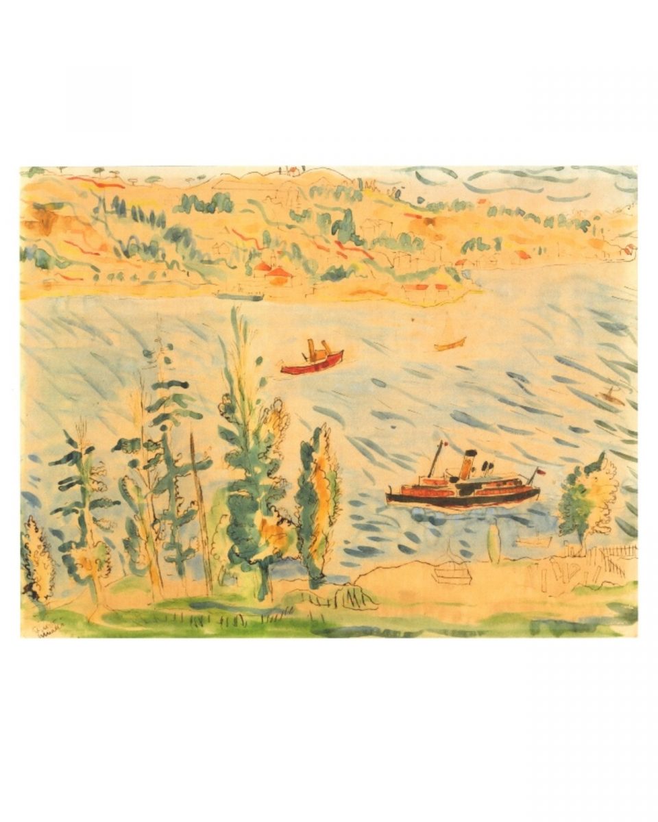 Art Print: Fikret Muallâ - Manzara