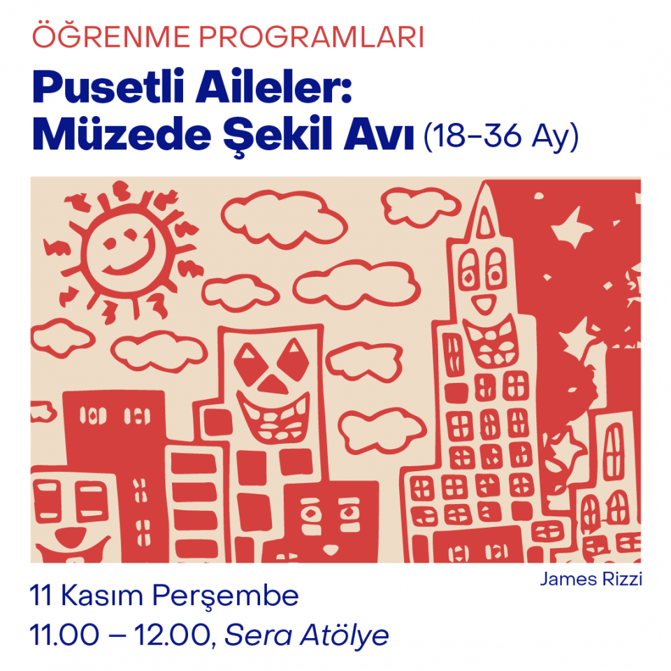 Pusetli Aileler: Müzede Şekil Avı - James Rizzi (18-36 Ay)