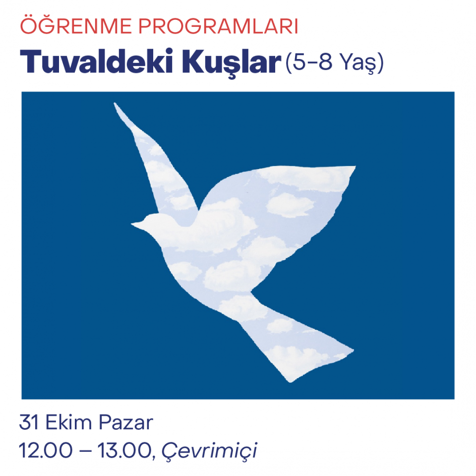 Çevrimiçi Çocuk Atölyeleri 2021 - Tuvaldeki Kuşlar (5-8 Yaş)