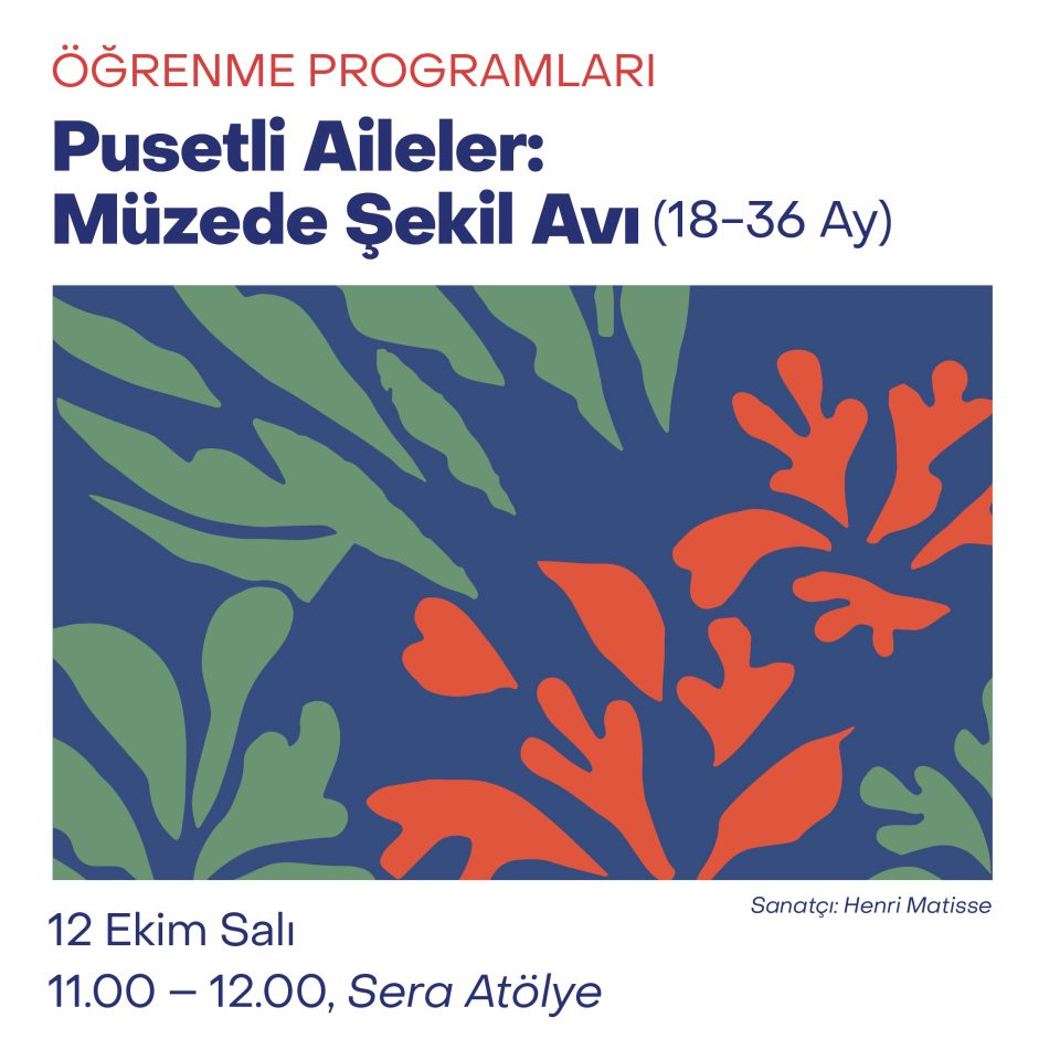 Pusetli Aileler: Müzede Şekil Avı - Henri Matisse (18-36 Ay)