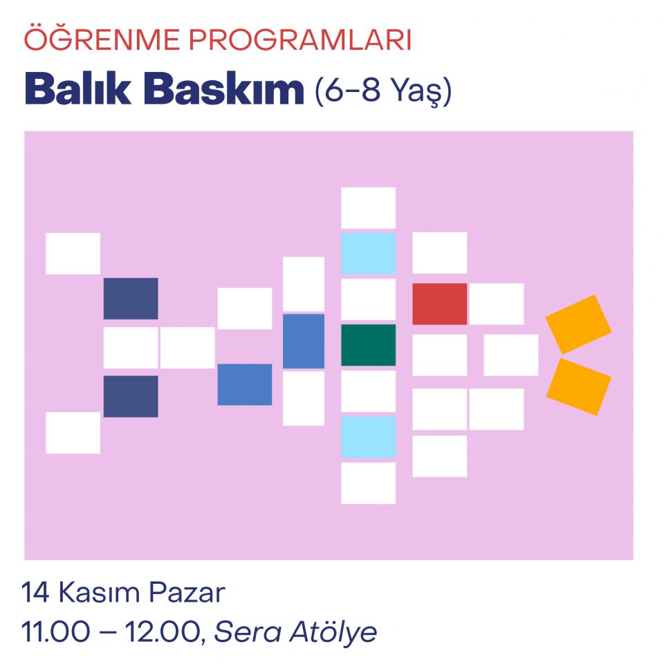 Çocuk Atölyeleri 2021 - Balık Baskım (6-8 Yaş)