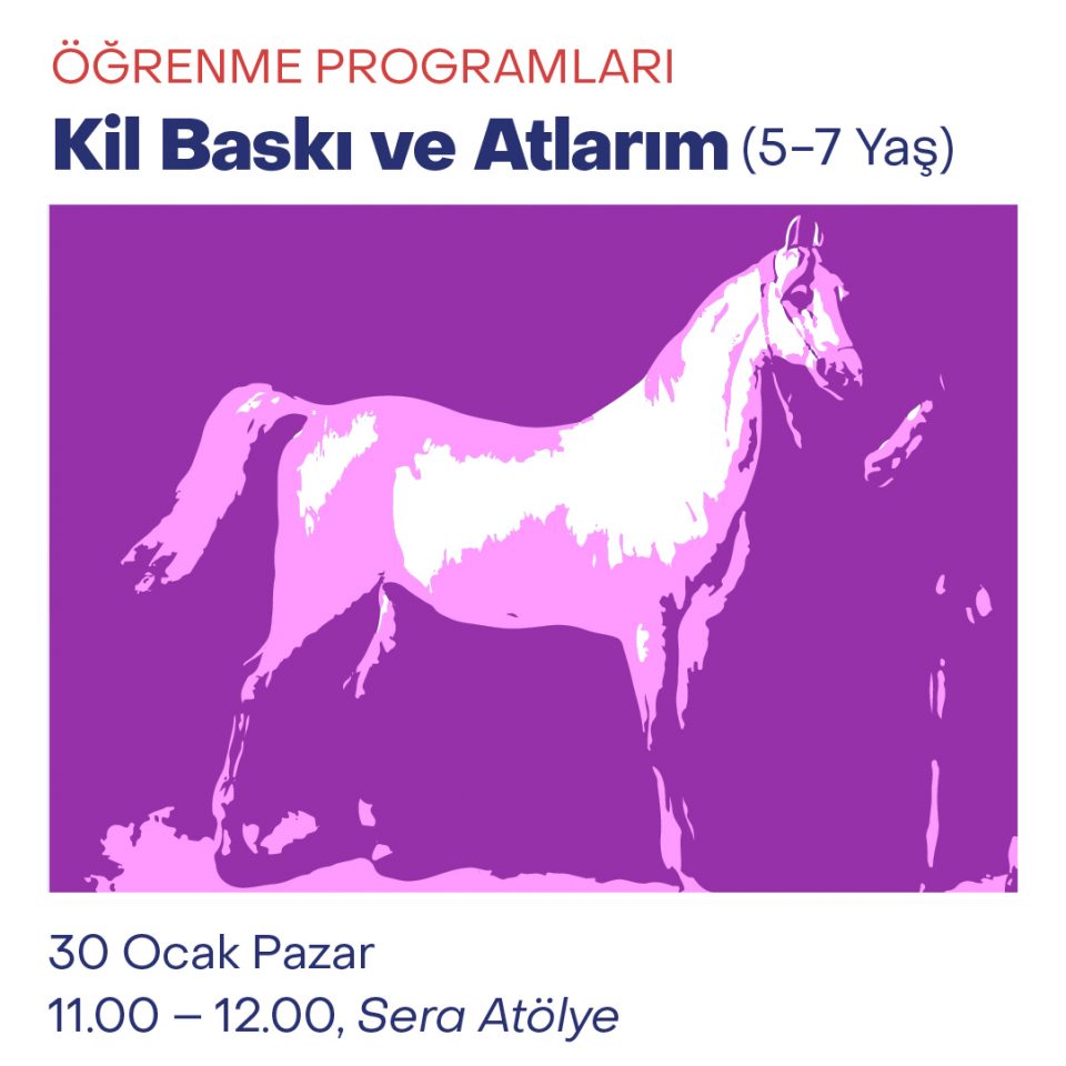 Çocuk Atölyeleri 2022 - Kil Baskı ve Atlarım (5-7 Yaş)