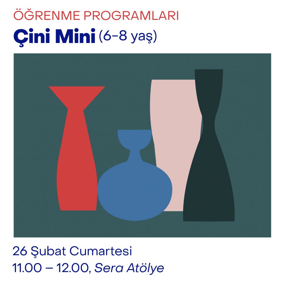 Çocuk Atölyeleri 2022 - Çini Mini (6-8 Yaş)