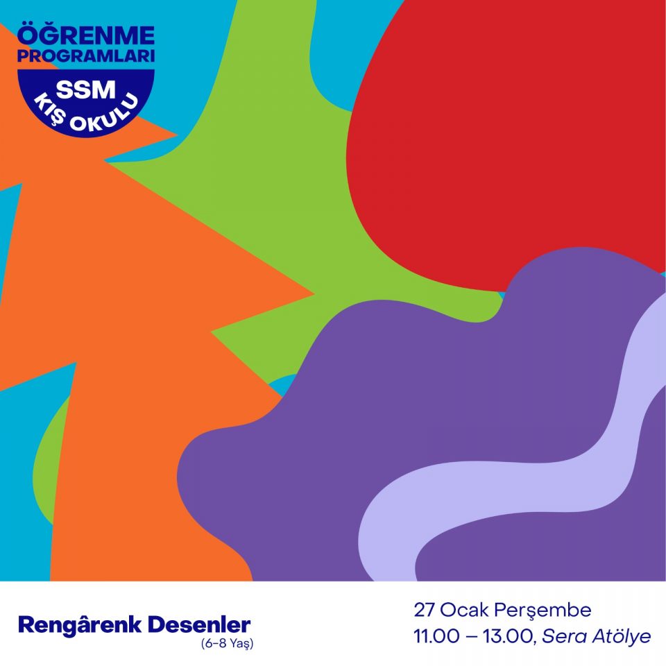 Kış Okulu 2022 - Rengârenk Desenler (6-8 Yaş)