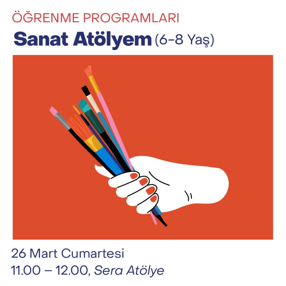 Çocuk Atölyeleri 2022 - Sanat Atölyem (6-8 Yaş)