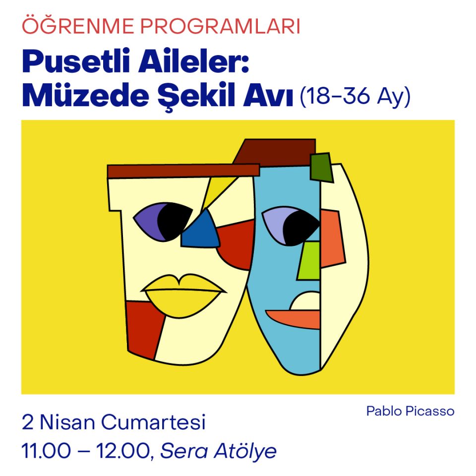 Pusetli Aileler: Müzede Şekil Avı - Pablo Picasso (18-36 Ay)