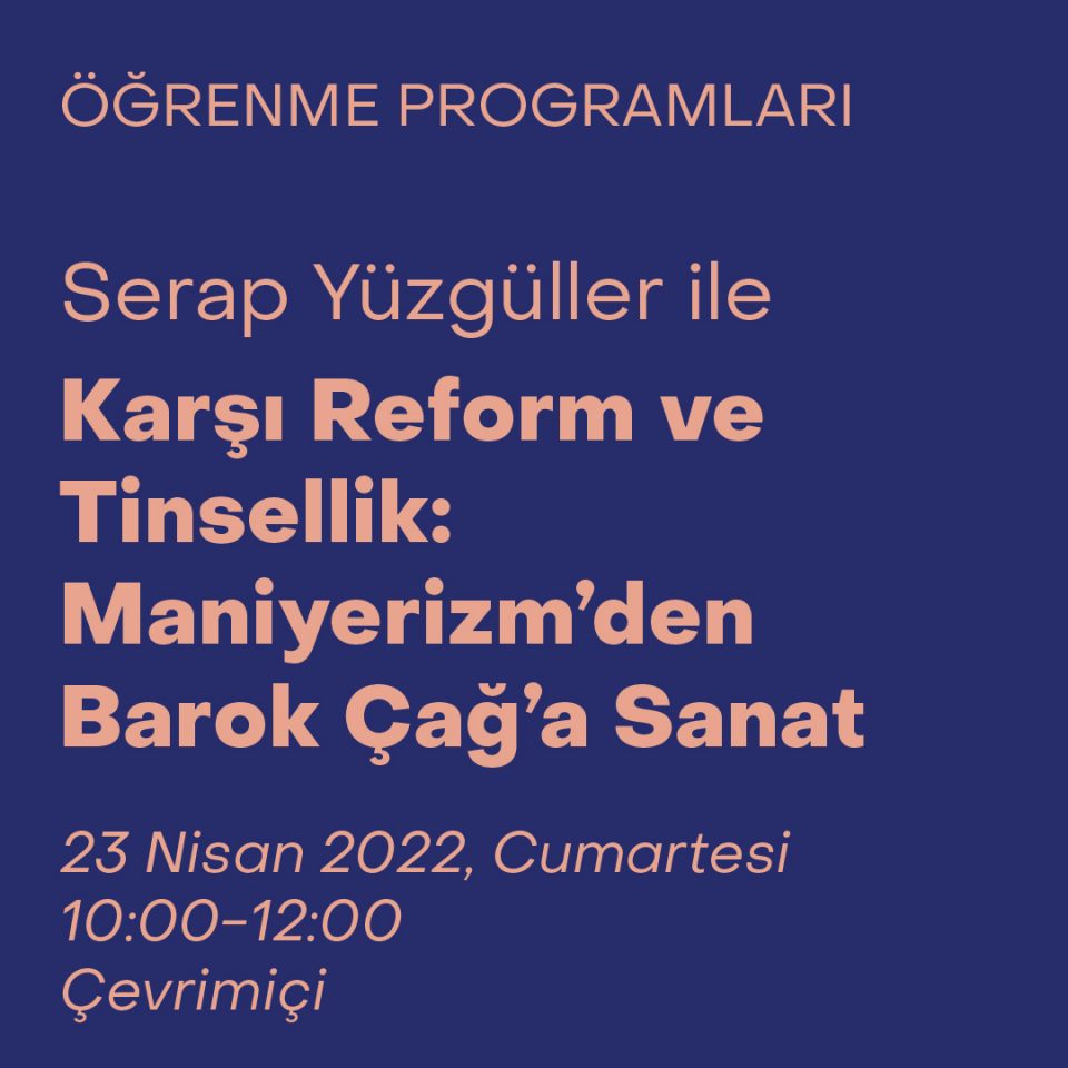 Karşı Reform ve Tinsellik: Maniyerizm'den Barok Çağ'a Sanat