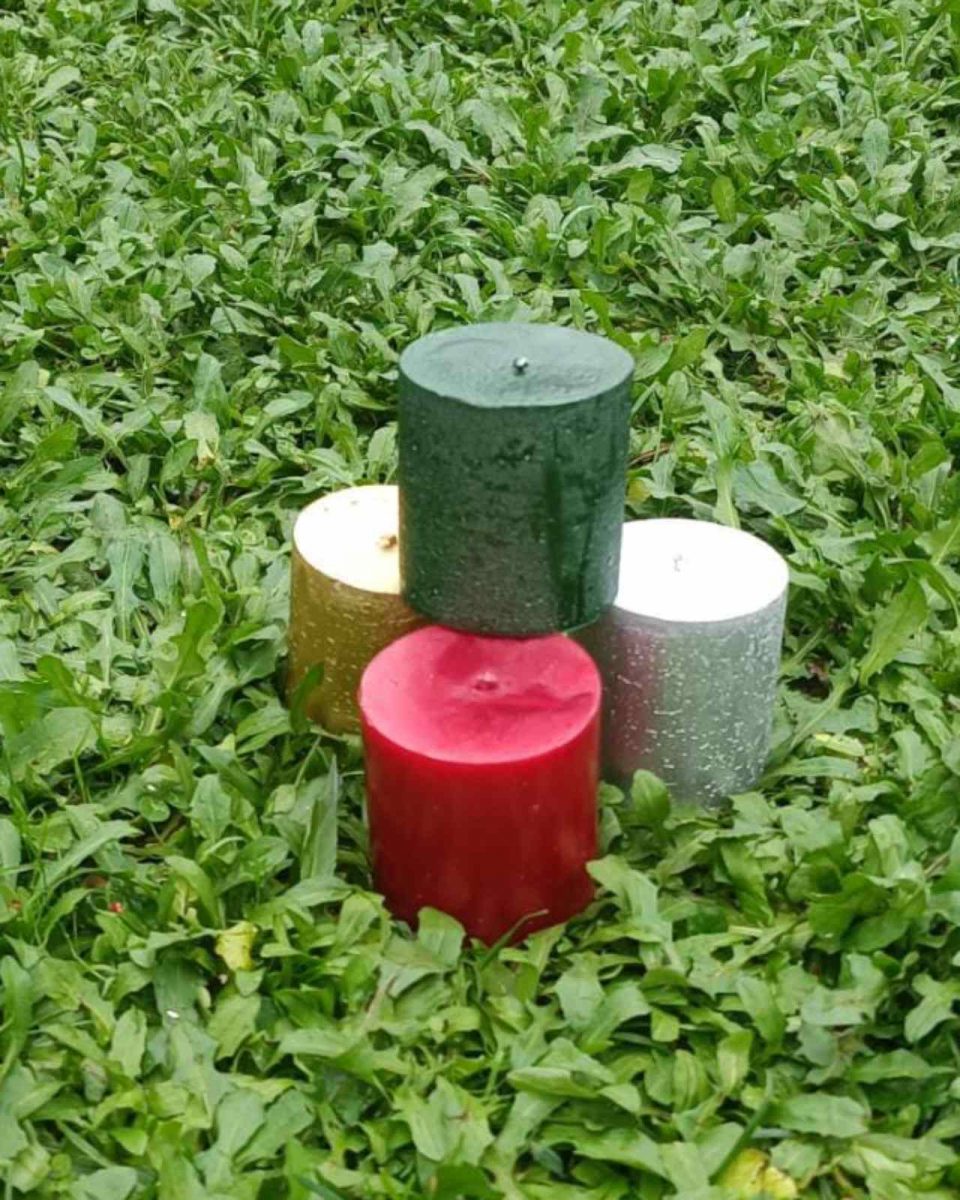 Silindir Küçük Mum