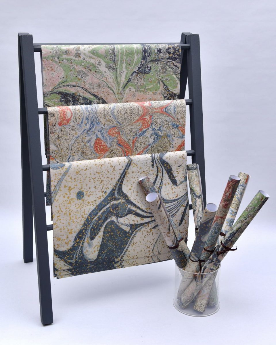 SSM Ebru Desenli Paket Kağıdı