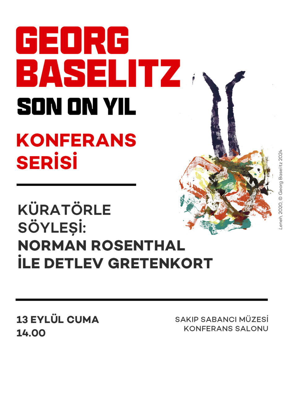 Küratörle Söyleşi: Norman Rosenthal ile Detlev Gretenkort