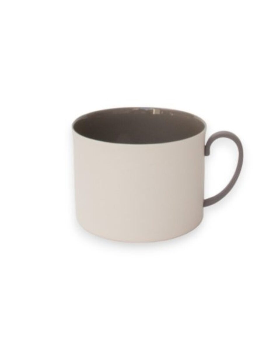 Çay Fincanı Bej ve Kahverengi