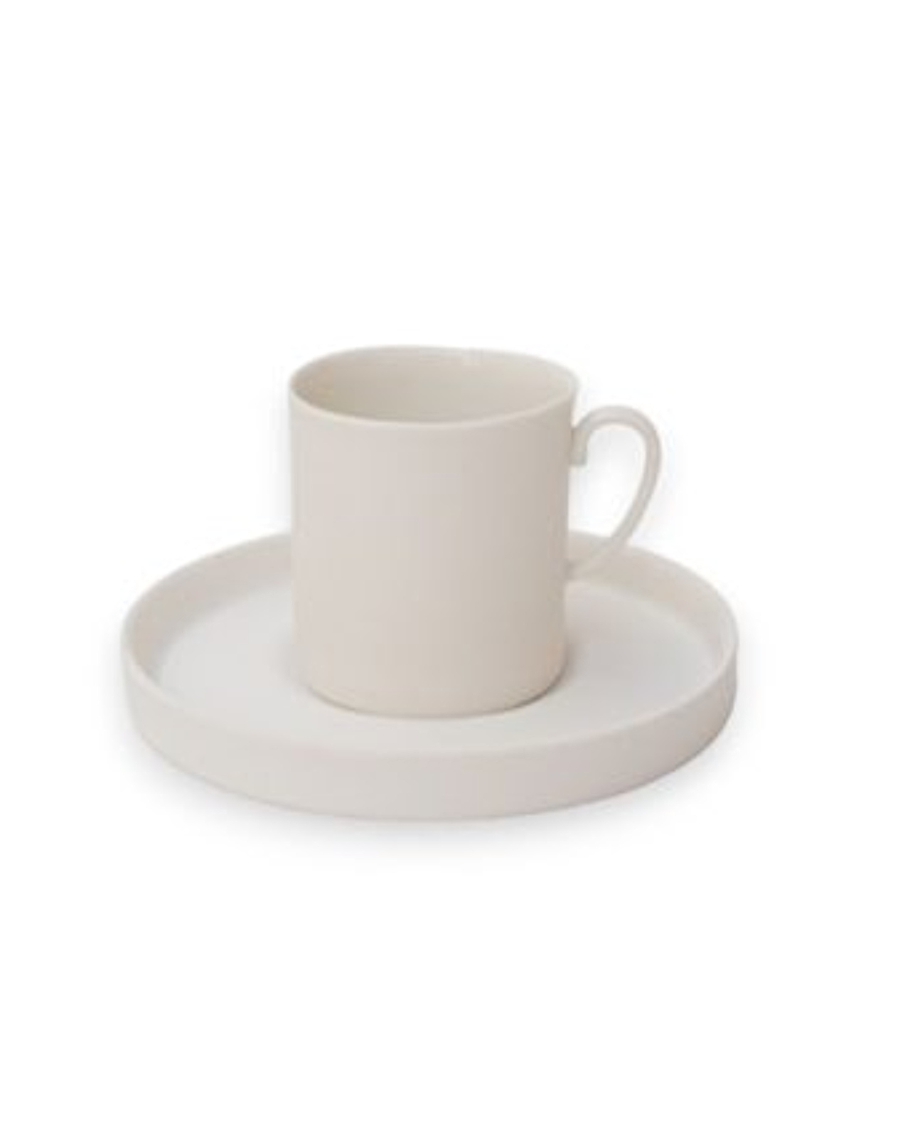 Tabaklı kahve fincan beyaz